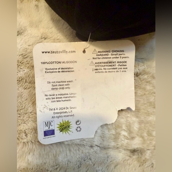 *NWT* Dr. Seuss How the Grinch Stole Christmas ‘The Mean One' Baseball Cap Hat - Picture 7 of 7